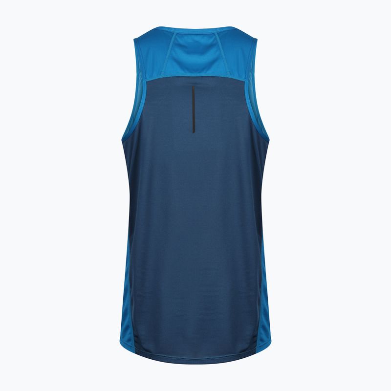 Pánska bežecká vesta Inov-8 Performance Vest blue/navy 2