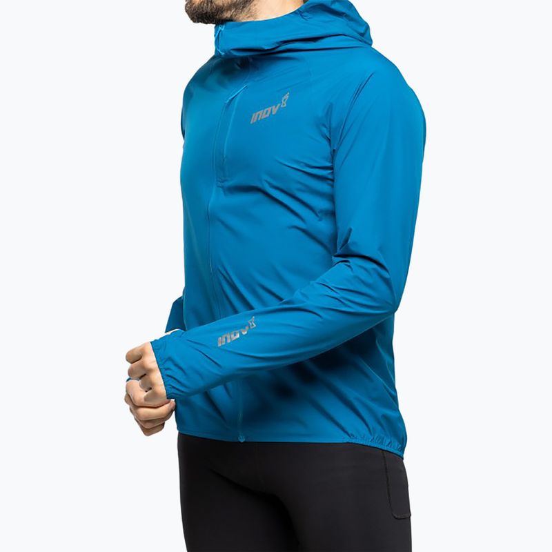 Pánska bežecká bunda Inov-8 Stormshell FZ V2 black 3