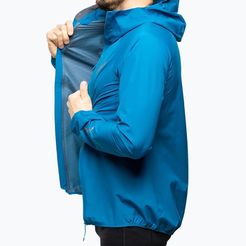 Pánska bežecká bunda Inov-8 Stormshell FZ V2 black 6