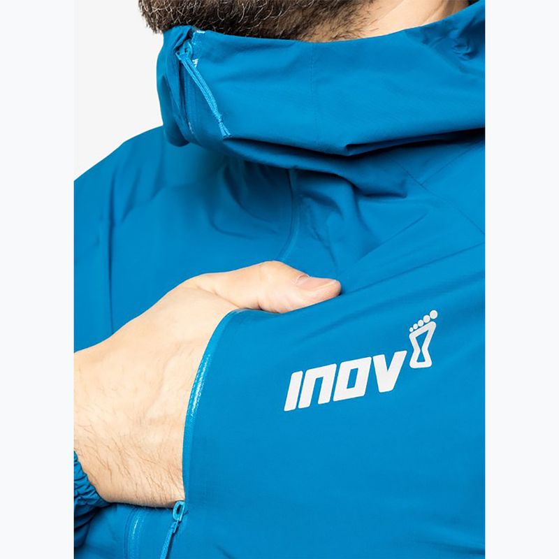 Pánska bežecká bunda Inov-8 Stormshell FZ V2 black 8