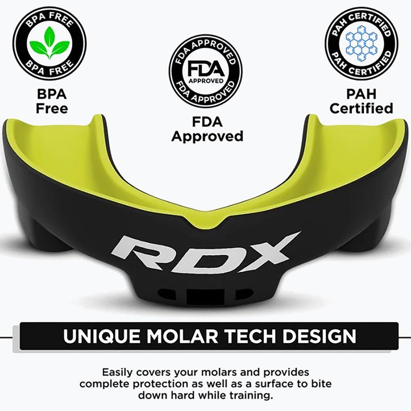 Chránič čeľuste RDX Mouth green 3