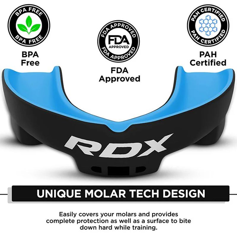 Chránič zubov RDX Mouth Guard blue 2