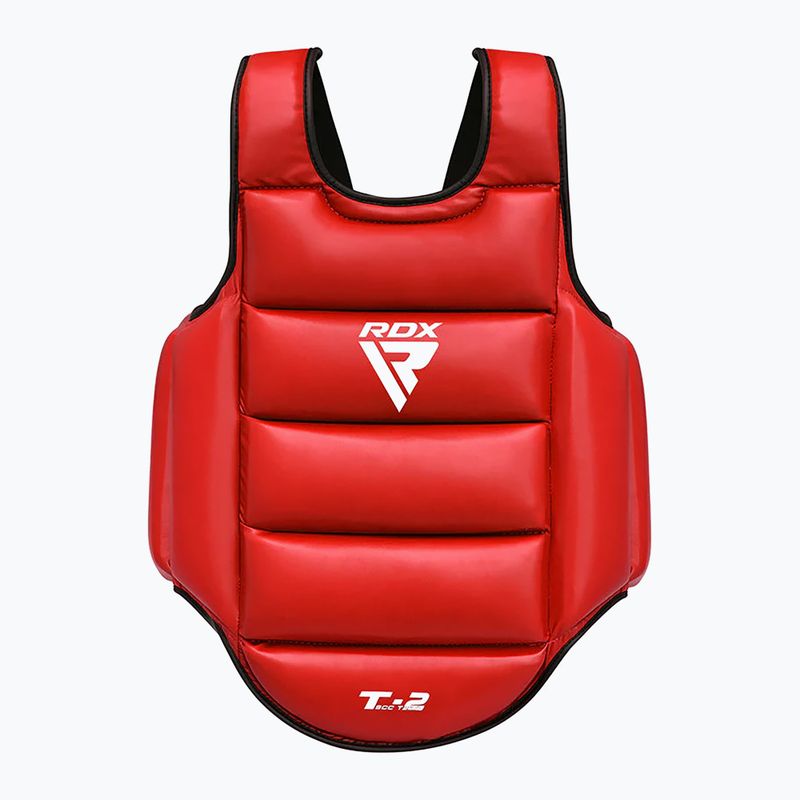 Chránič hrudníka RDX SCC-T2 Karate Chest Guard red/blue