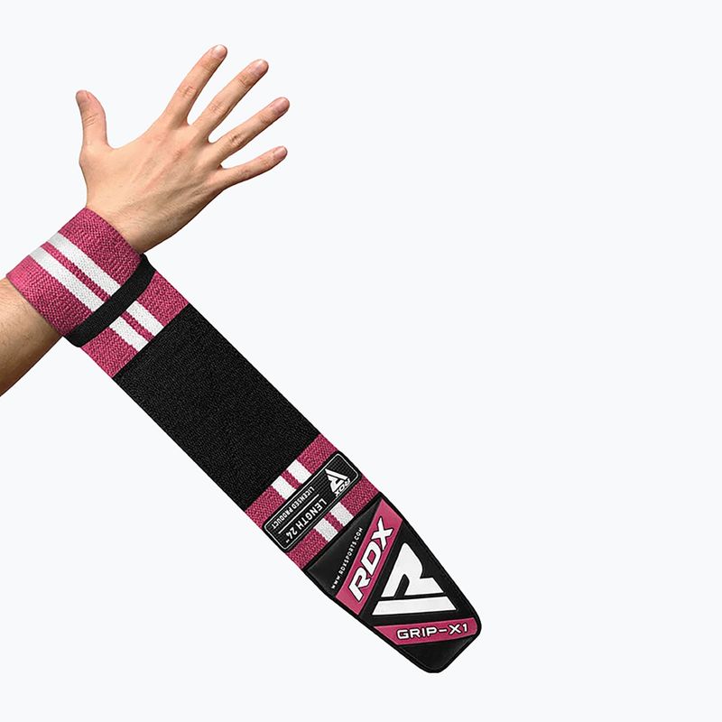 Zapästné ortézy RDX Wrap W4 pink 4