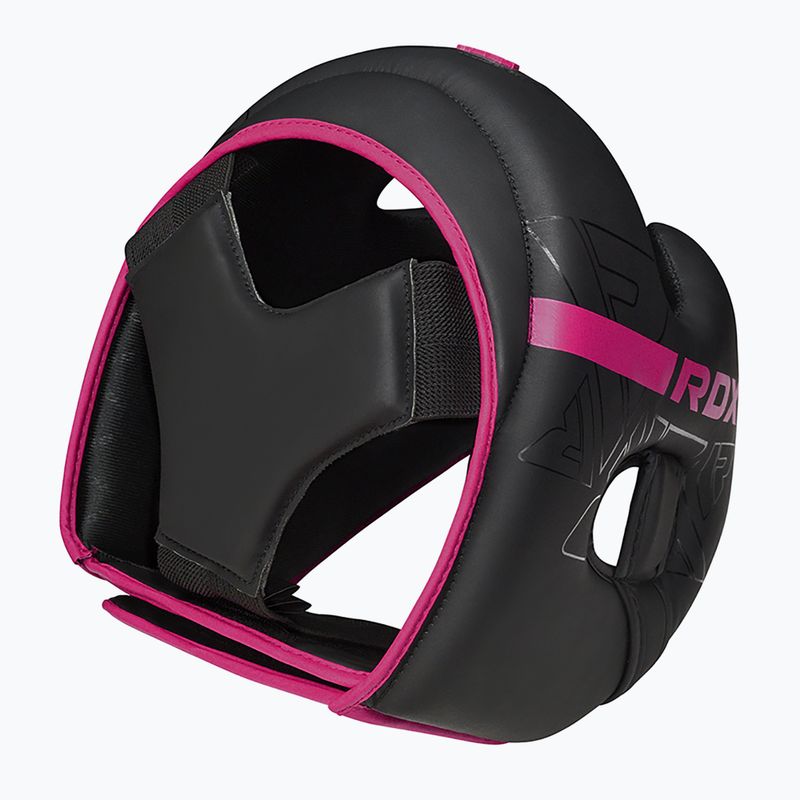 Boxerská prilba RDX F6 Kara Head Guard ružová 4