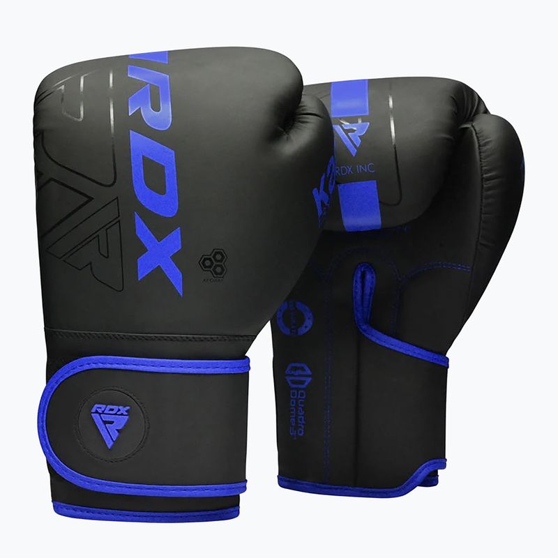 Boxerské rukavice Rękawice RDX F6 blue