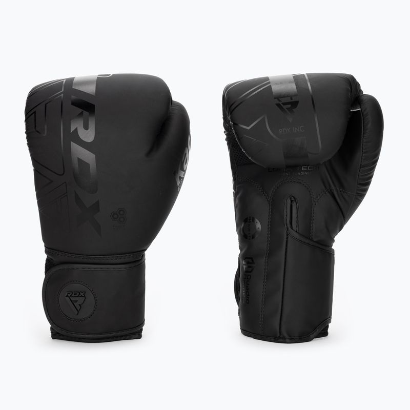 Boxerské rukavice RDX F6 matné čierne
