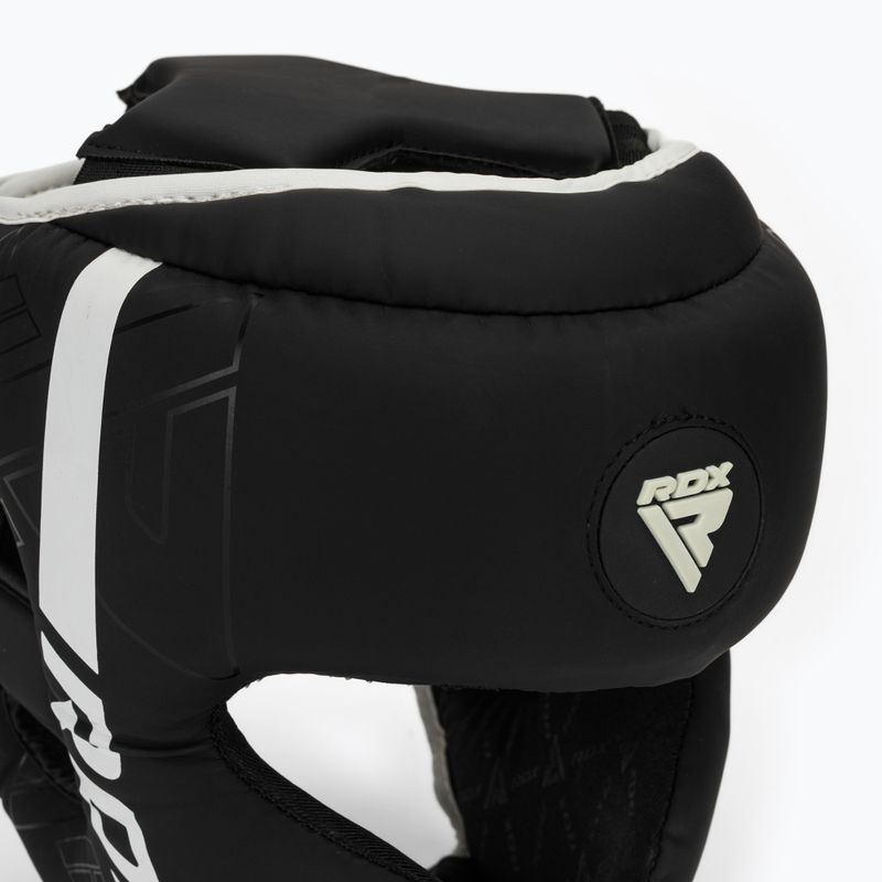 Boxerská prilba RDX F6 Kara Head Guard biela 4