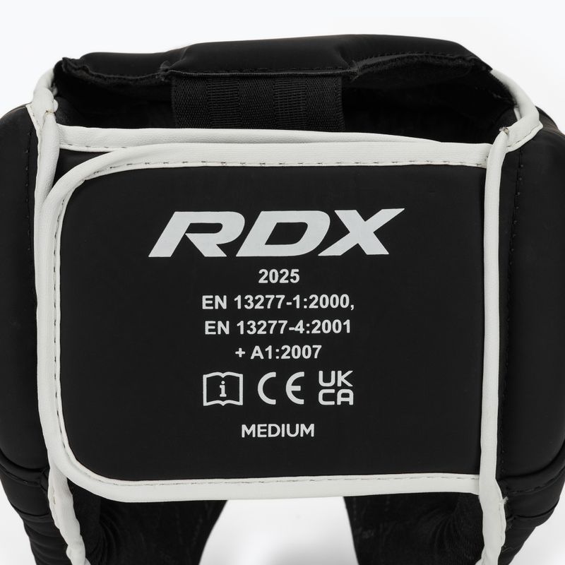 Boxerská prilba RDX F6 Kara Head Guard biela 5