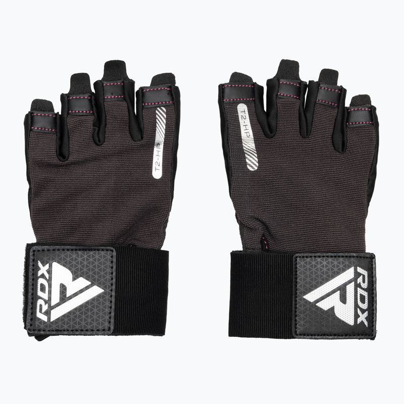 Tréningové rukavice RDX T2 Touch Screen Friendly Full Finger Gym Gloves army green 2
