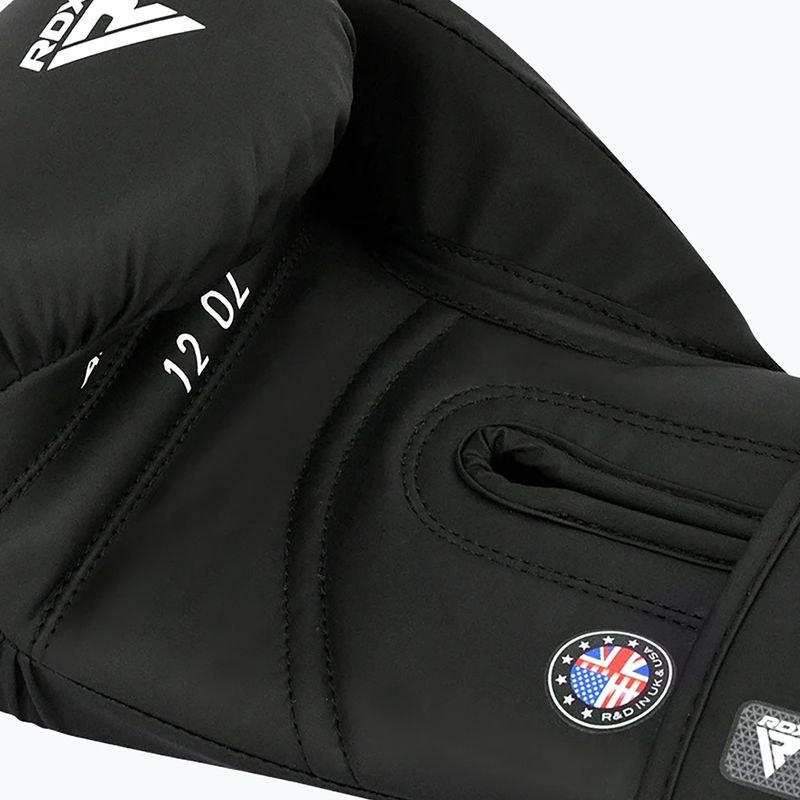 Boxerské rukavice RDX Boxing New Aura F17 black/blue 5