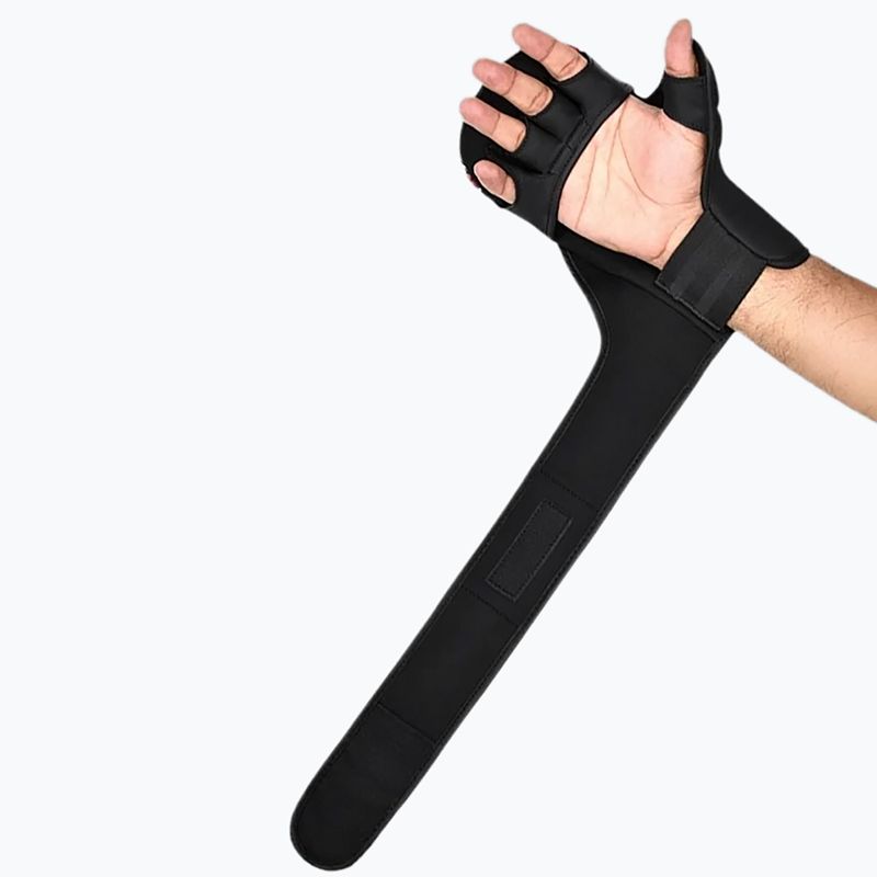 Rukavice MMA RDX Grappling Shooter New Aura F17 black/blue 5