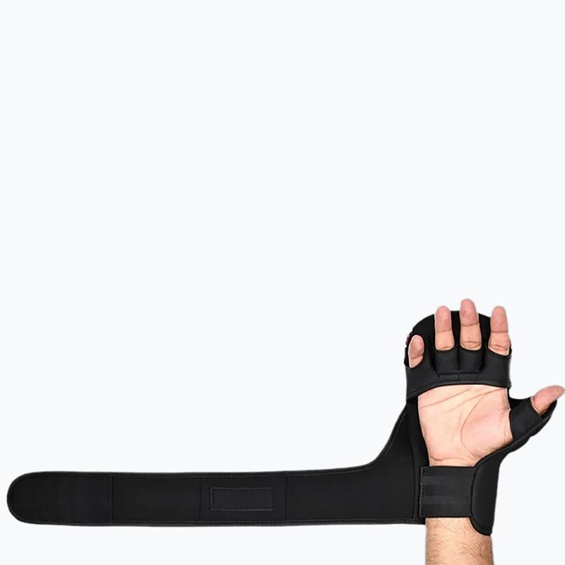 Rukavice MMA RDX Grappling Shooter New Aura F17 black/red 4