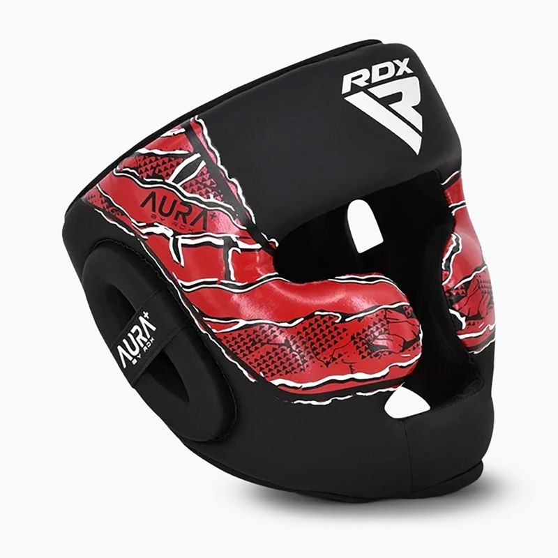 Boxerská prilba RDX New Aura F17 Head black/red 2