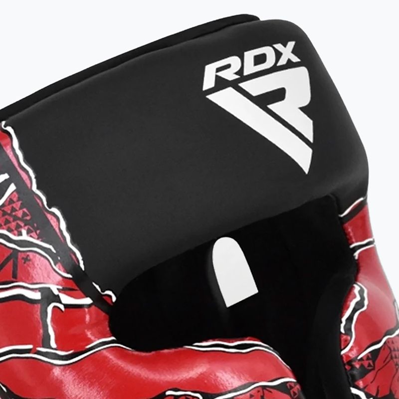 Boxerská prilba RDX New Aura F17 Head black/red 5
