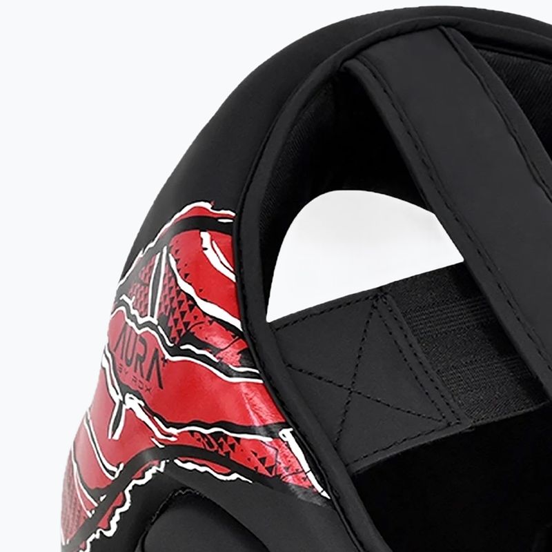 Boxerská prilba RDX New Aura F17 Head black/red 6