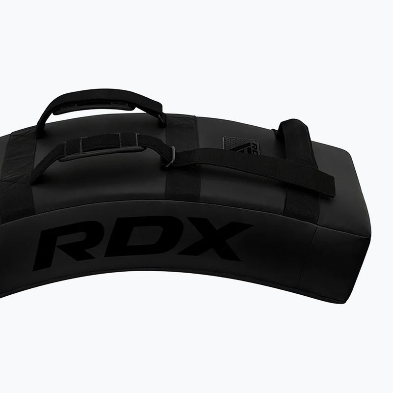 Tréningová lapa RDX Armpad Gel Kick Shield Full Black/Black Heavy 4