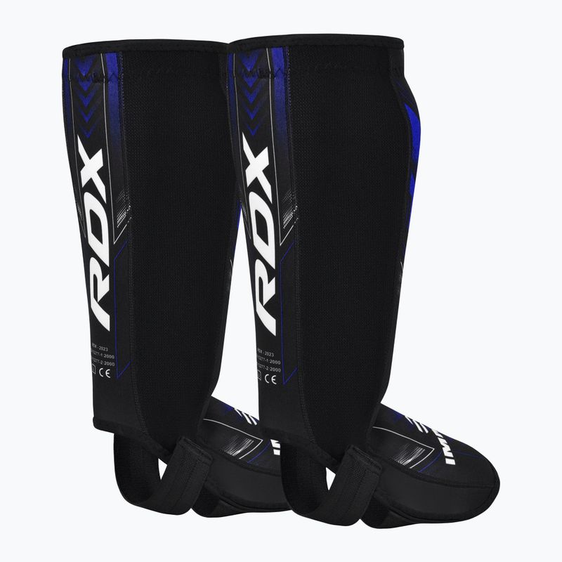 Chrániče holení a chodidiel RDX IMMAF Approved Neoprene Shin Instep SGN-IMF-1U blue 3