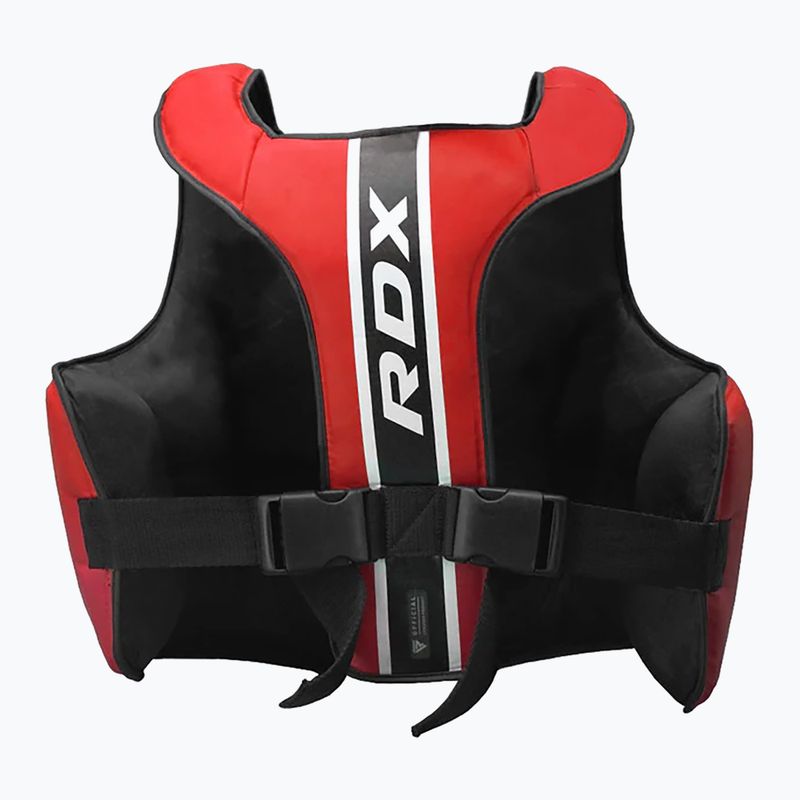 Chránič hrudníka RDX Chest Guard Aura Plus T-17 red 2