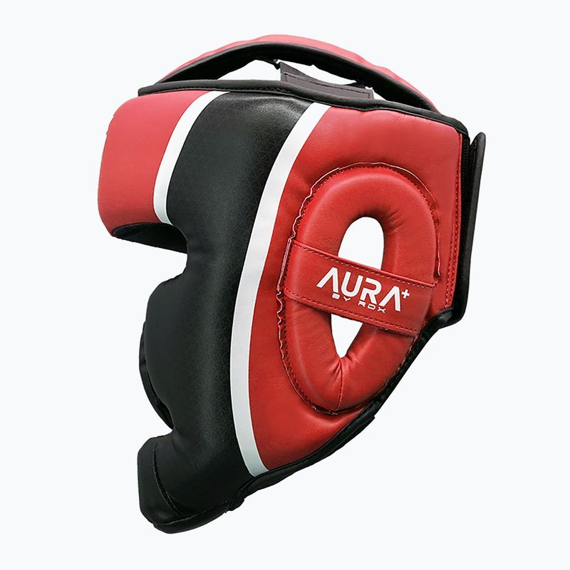 Boxerská prilba RDX Head Guard Aura Plus T-17 red 5