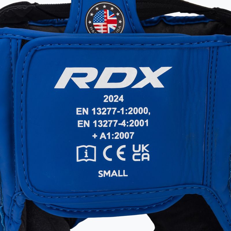 Boxerská prilba RDX Head Guard Aura Plus T-17 blue 5