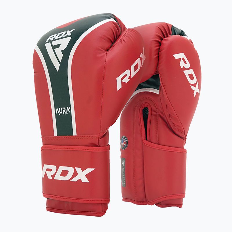 Boxerské rukavice RDX Boxing Aura Plus T-17 red 2