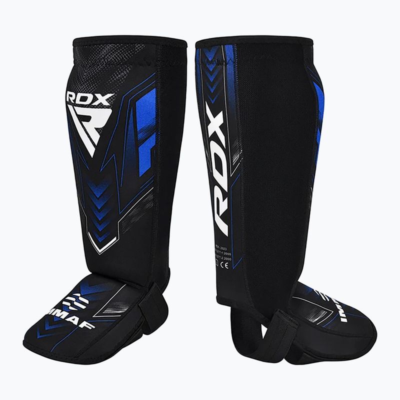 Chrániče holení a nártu RDX IMMAF Approved Neoprene Shin Instep blue 3