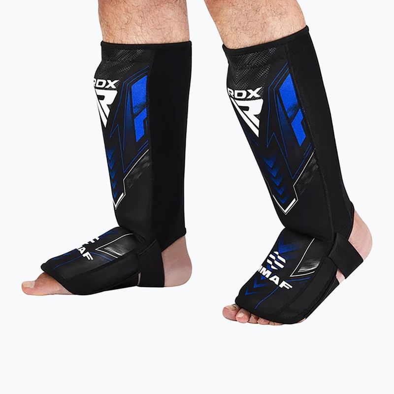 Chrániče holení a nártu RDX IMMAF Approved Neoprene Shin Instep red 6