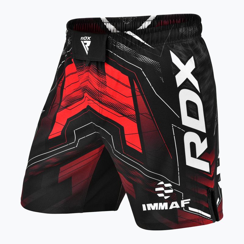 Pánske tréningové šortky RDX IMMAF Approved MMA black