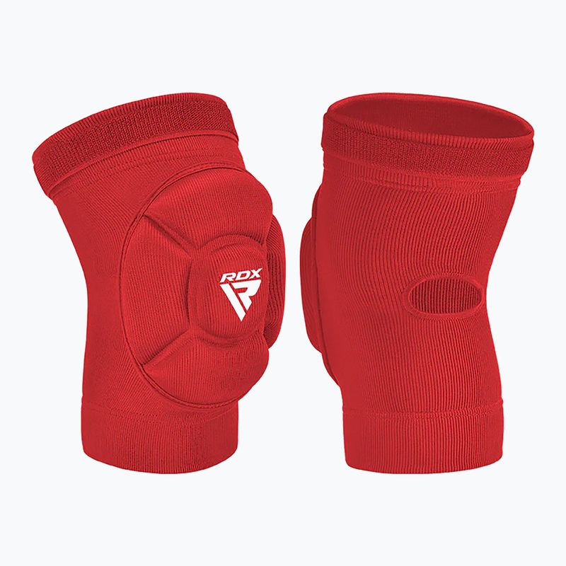 Ochraniacze na kolená RDX K5 Hosiery Knee Foam red/white 2