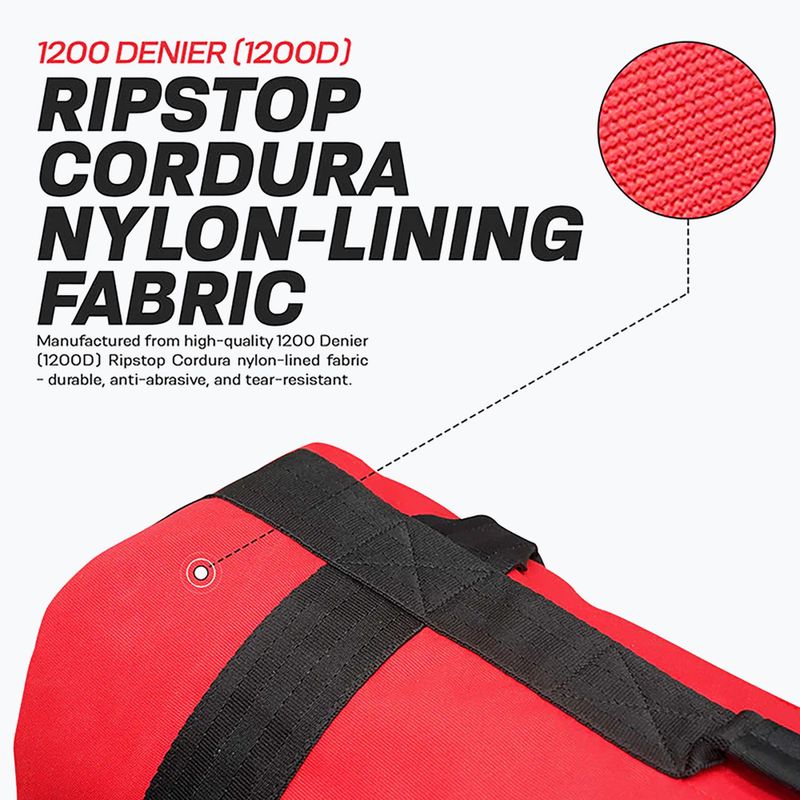 Boxovacie vrece RDX Fitness  Pieskovo červená 9