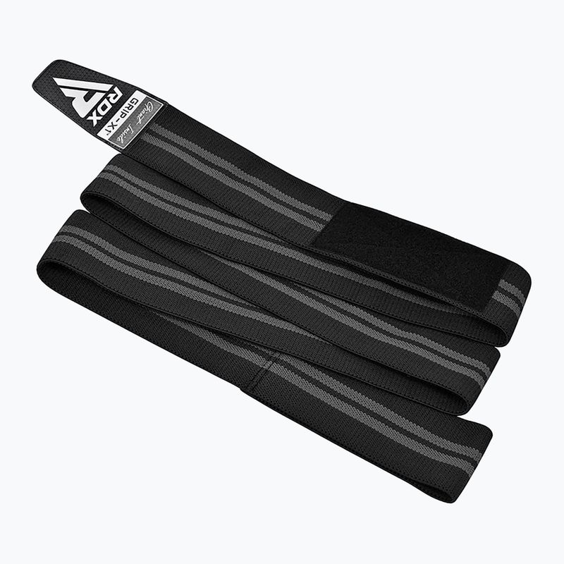 Chrániče kolien RDX KR11 Gym Knee Wrap black/grey  5