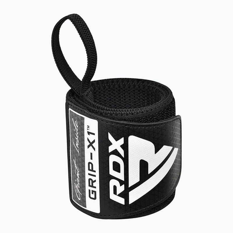 Ortézy na zápästie RDX WR11 Gym Wirst Wrap black/grey