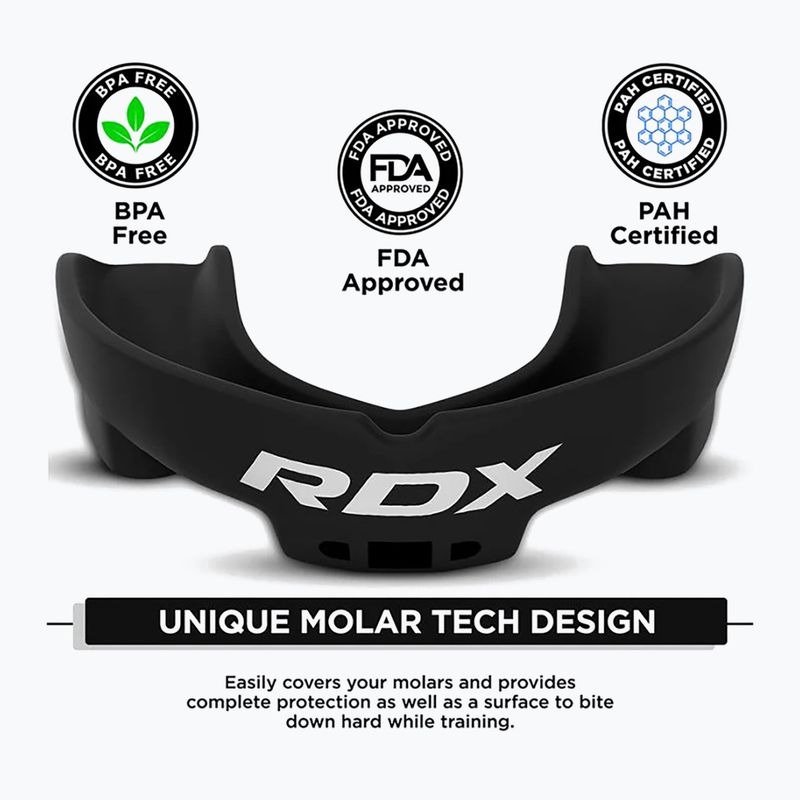 Chránič zubov RDX Mouth Guard black 3