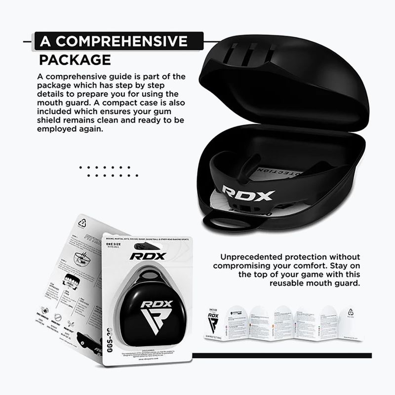 Chránič zubov RDX Mouth Guard black 4