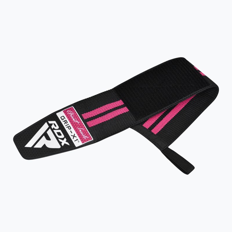 Ortézy na zápästie RDX WR11 Gym Wirst Wrap black/pink 3