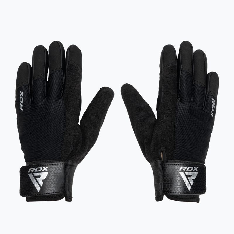 Trekkingové rukavice RDX W1F Full Finger black 2