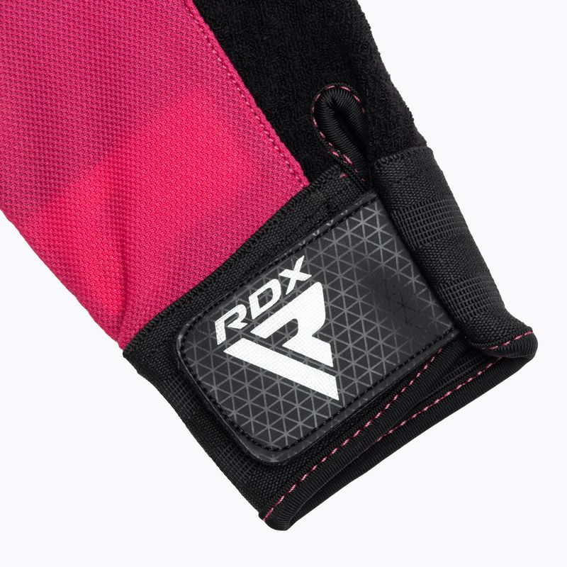 Trekkingové rukavice RDX W1F Full Finger pink 5