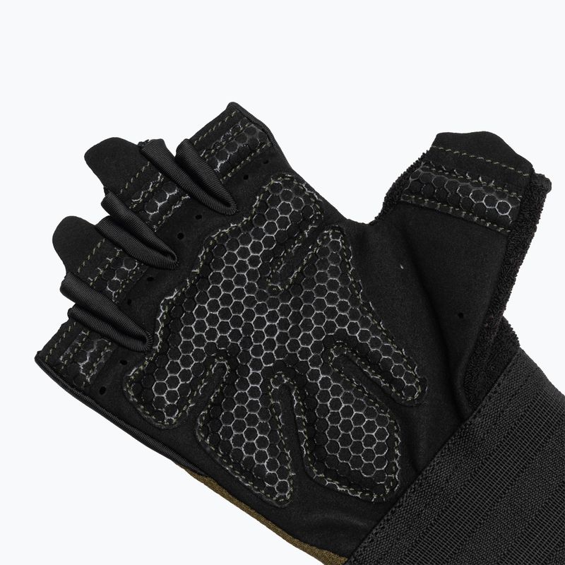 Tréningové rukavice RDX W1H Gym Workout Gloves army green 5