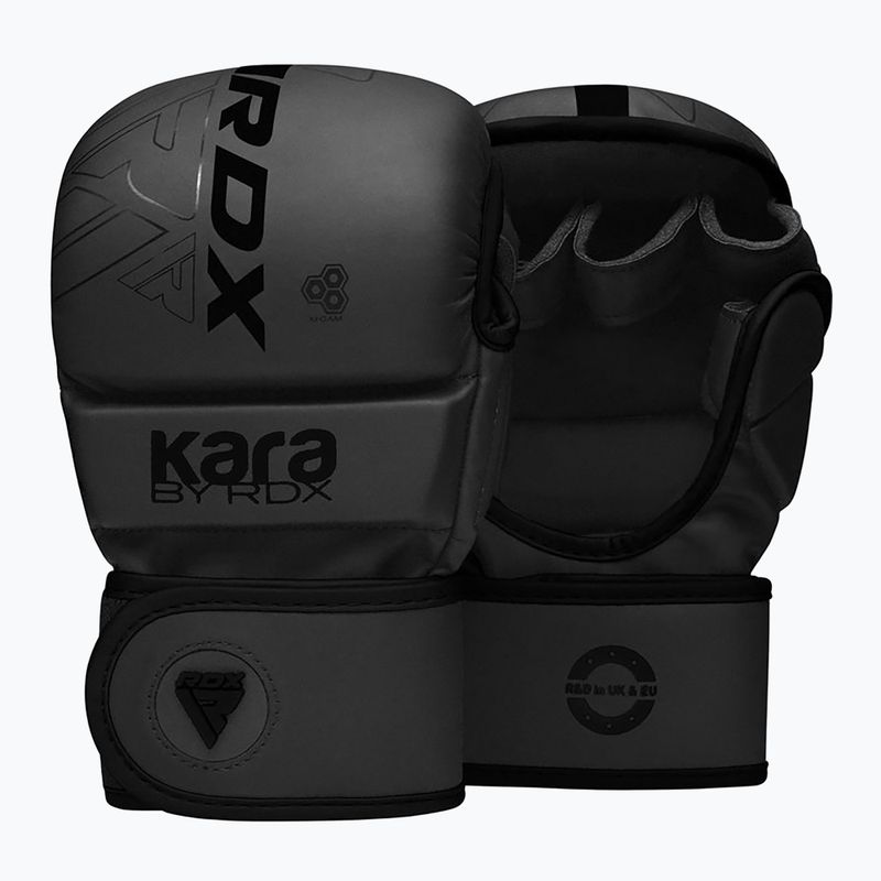 Grapplingové rukavice RDX F6 Shooter Grappling black