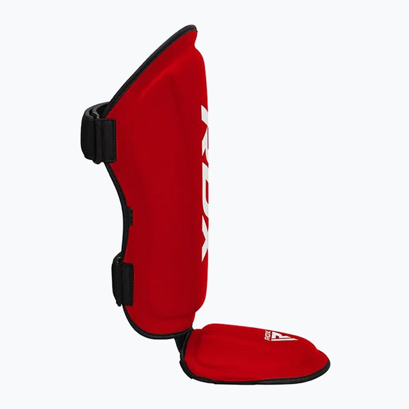 Chrániče holení a nártov RDX T1 Shin Instep Molded King red/white 4