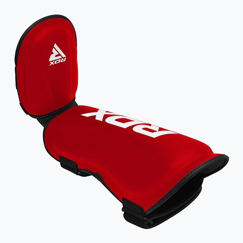 Chrániče holení a nártov RDX T1 Shin Instep Molded King red/white 5