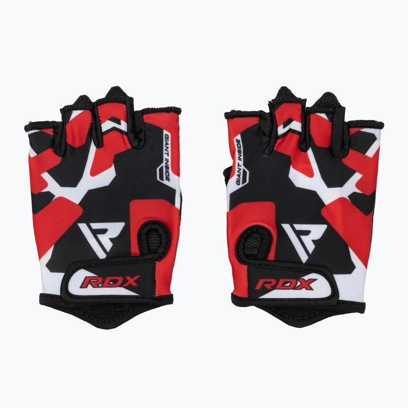 Tréningové rukavice RDX Sumblimation F6 red 2
