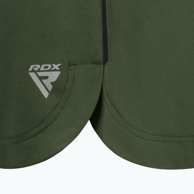 Pánske tréningové šortky RDX T15 green 4