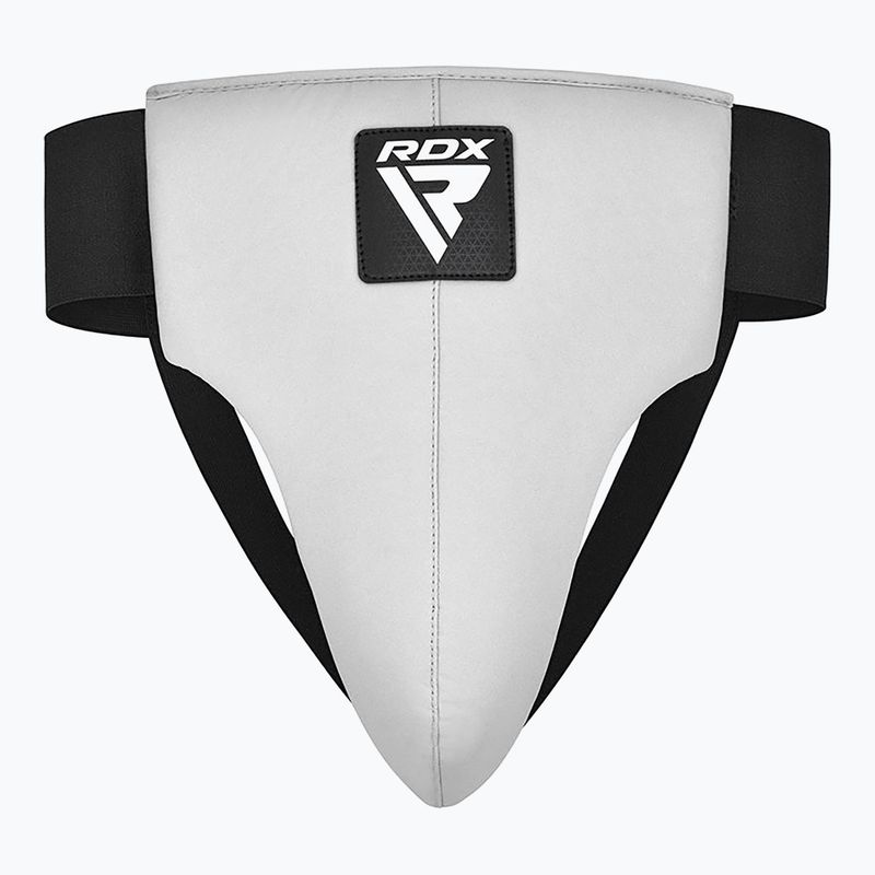 Pánsky chránič slabín RDX R1 Martial Arts white/black