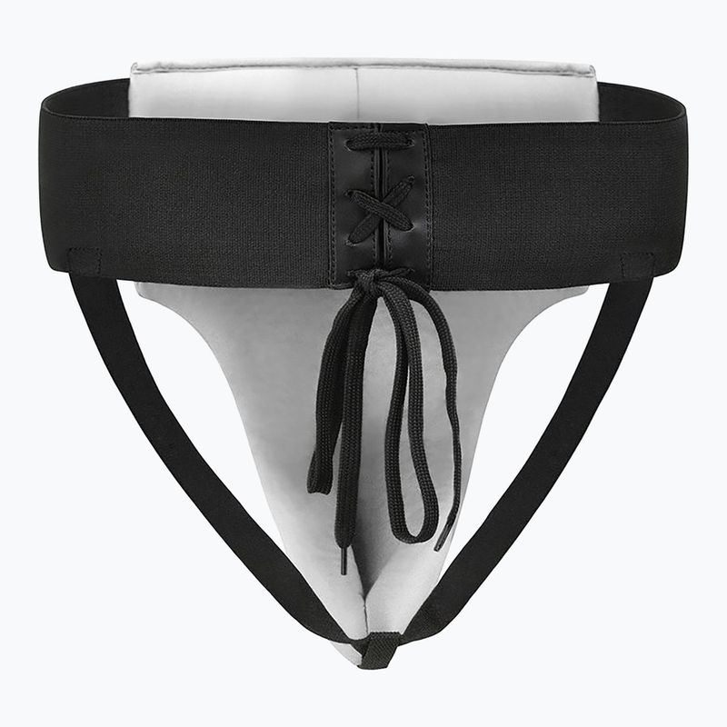 Pánsky chránič slabín RDX R1 Martial Arts white/black 2