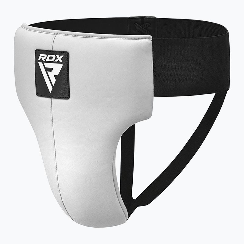 Pánsky chránič slabín RDX R1 Martial Arts white/black 4