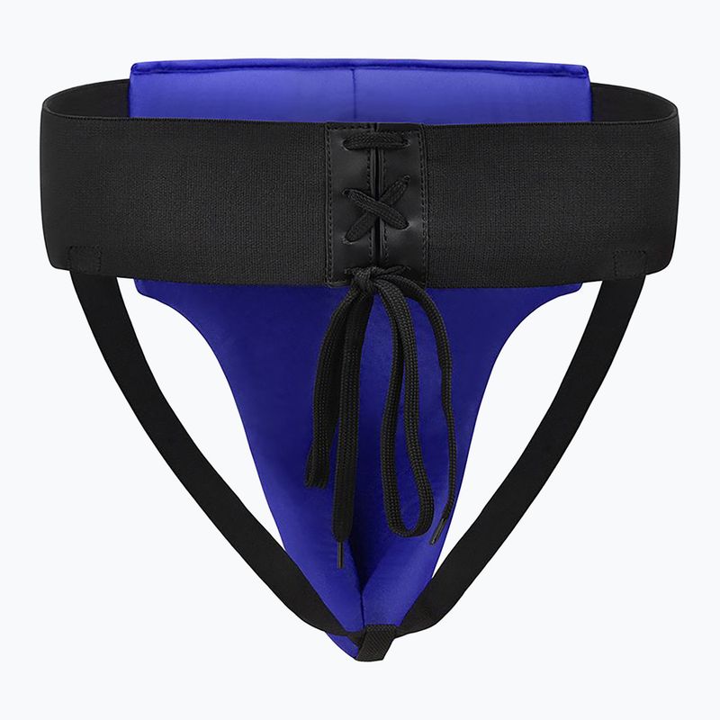 Pánsky chránič slabín RDX R1 Martial Arts Groin Guard blue/black 2