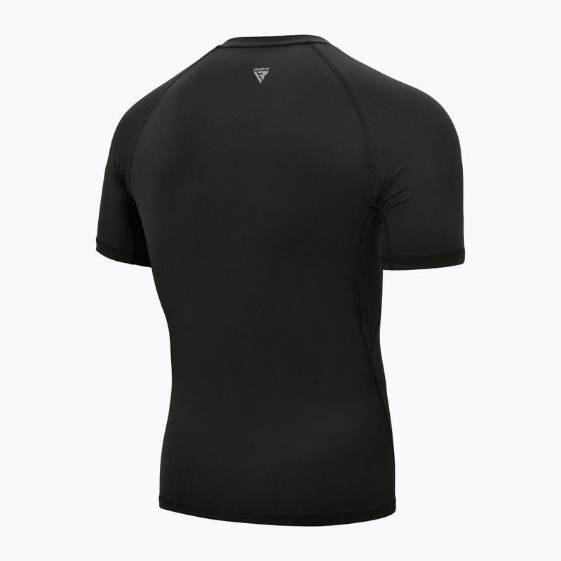Tréningové tričko RDX T15 Rashguard čierne 2