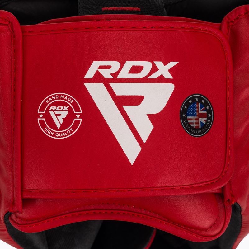 Boxerská prilba RDX Head Guard AS1 red 5